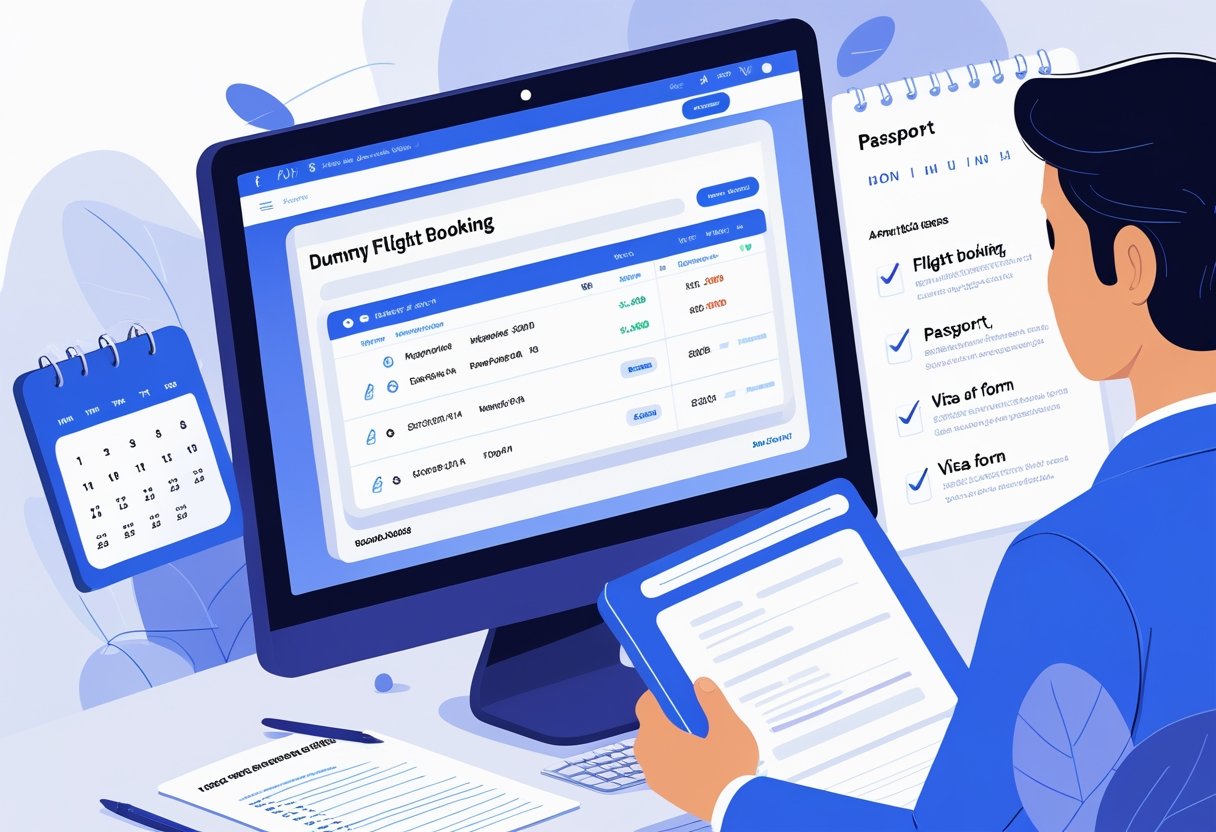 Dummy Flight Booking: How to Secure Proof of Onward Travel for Visa Applications